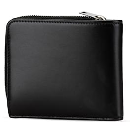 Saint Laurent-Saint Laurent Tiny Monogram East West Wallet-Black