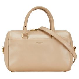 Saint Laurent Baby Duffle Handbag Beige