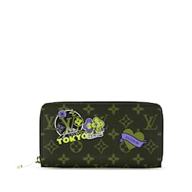 Louis Vuitton-Louis Vuitton Monogram Vivienne TYO Patch Round Long Wallet-Brown