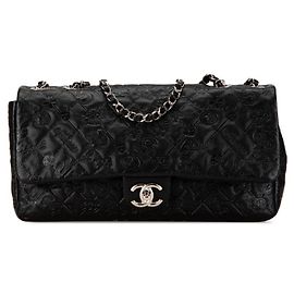 Borsa Icon Matelassé Chanel Nero