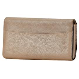 Louis Vuitton-Louis Vuitton Portefeuille Capucines Long Wallet-Beige,Other