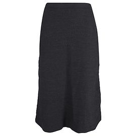 Prada Midi Skirt in Grey Wool Grey