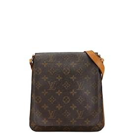 Louis Vuitton-Louis Vuitton Monogram Musette Salsa Short Shoulder Bag-Brown