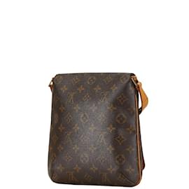 Louis Vuitton-Louis Vuitton Monogram Musette Salsa Short Shoulder Bag-Brown