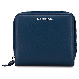Billetera Mini Everyday Balenciaga Azul