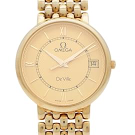 Omega-OMEGA De Ville K18YG Quartz Wristwatch-Other