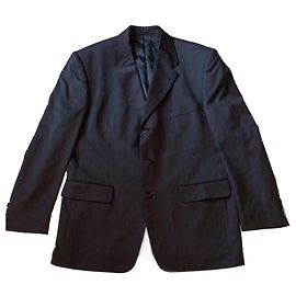 Yves Saint Laurent Grey Wool Jacket Size 50 Grey