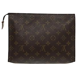 Louis Vuitton-LOUIS VUITTON Monogram Poche Toilette 26 Pouch M47542 LV Auth bs18937-Monogram