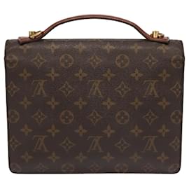 Louis Vuitton-LOUIS VUITTON Monogram Monceau 28 Hand Bag 2way M51185 LV Auth 95219-Monogram
