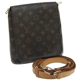 Louis Vuitton-LOUIS VUITTON Monogram Musette Salsa Long Shoulder Bag M51387 LV Auth 94390-Monogram
