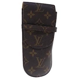 Louis Vuitton-LOUIS VUITTON Monogram Etui Lunette Rabat Glasses Case M62970 LV Auth bs18688-Monogram