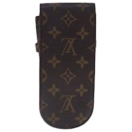Louis Vuitton-LOUIS VUITTON Monogram Etui Lunette Rabat Glasses Case M62970 LV Auth bs18688-Monogram
