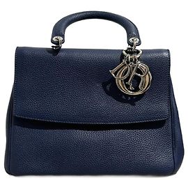 DIOR Sacs à main T. Cuir Bleu
