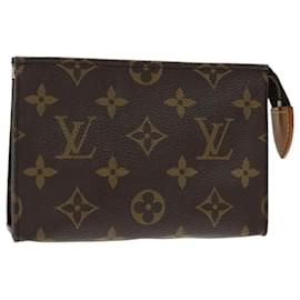 Louis Vuitton-LOUIS VUITTON Monogram Poche Toilette 15 Pouch M47546 LV Auth 95049-Monogram