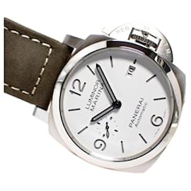Panerai-PANERAI Luminor Marina1950 3DAY'S 44 MM white PAM01314 '21 Mens-Silvery