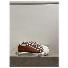 Baskets DIOR T.EU 34 Velours Rose