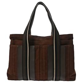 Hermès-Sac Tote MM Troca Horizontal Hermes-Marron