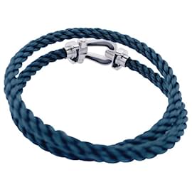 Fred-Fred bracelet, 'Force 10', in white gold and steel.-Other
