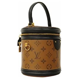 Louis Vuitton-Louis Vuitton Vanity Bag Monogram Reverse Cannes-Brown