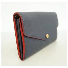 Louis Vuitton-Louis Vuitton Long Wallet in Marine Rouge-Red