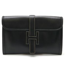 Hermès Sac à main Hermes Jige PM Noir