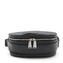 Bottega Veneta-Bottega Veneta Intrecciato Body Bag Waist Pouch-Black