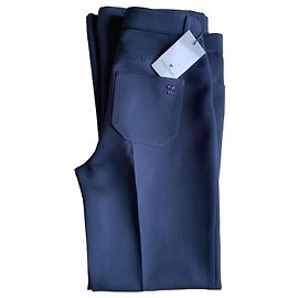 Courreges Bootcut-Hosen Courrèges Marineblau
