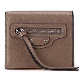 Portafoglio compatto Neo Classic di Balenciaga Marrone