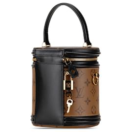 Louis Vuitton-Louis Vuitton Monogram Reverse Cannes Vanity Bag-Brown