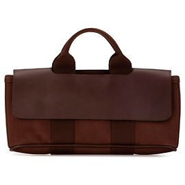 Hermès Sac à main Hermes Valparaiso Long PM Marron