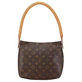 Louis Vuitton-Louis Vuitton Monogram Looping MM Shoulder Bag-Brown