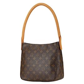 Louis Vuitton-Louis Vuitton Monogram Looping MM Shoulder Bag-Brown