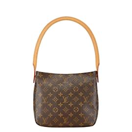 Louis Vuitton-Louis Vuitton Monogram Looping MM Shoulder Bag-Brown