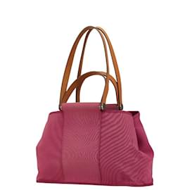 Hermès-Sac à main Hermes Kabak Elan PM-Violet