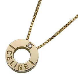 Céline Collier en or jaune 18K avec diamant Celine Jaune