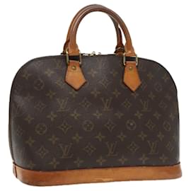 Louis Vuitton-LOUIS VUITTON Monogram Alma Hand Bag M51130 LV Auth 95069-Monogram