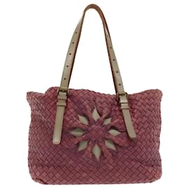 Autre Marque-BOTTEGA VENETA INTRECCIATO Tote Bag Leather Outlet Purple 169759 Auth yk15538-Purple