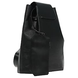 Louis Vuitton-LOUIS VUITTON Epi Sac A Dos Shoulder Bag Black M80153 LV Auth yk15491-Black