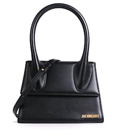 Jacquemus-JACQUEMUS  Handbags T.  Leather-Black