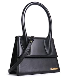 Jacquemus-JACQUEMUS  Handbags T.  Leather-Black