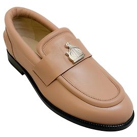 Mocasines de cuero beige M&E de Lanvin Beige