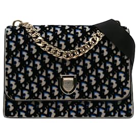 Dior-DIOR Handbags Velvet-Black