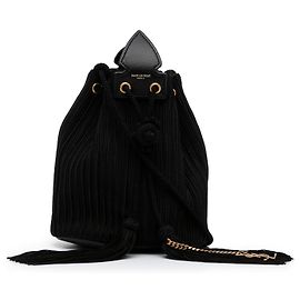 Saint Laurent Anja Bucket Bag Black Black