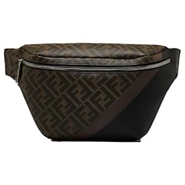 Fendi-FENDI Belt bags Cloth-Brown