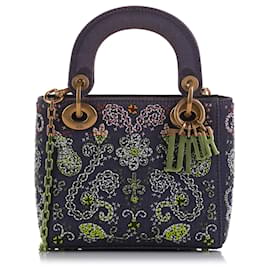 Dior-DIOR Handbags Denim - Jeans-Blue