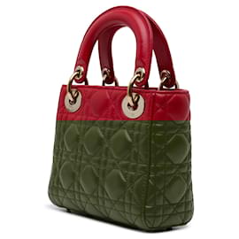 Dior-DIOR Handbags Leather-Red
