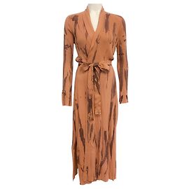 O Cardigan Duster Mahika Tie Dye Bege da L'Agence Bege
