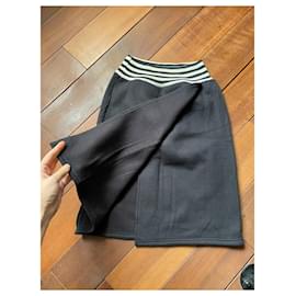 Sonia Rykiel-Skirts-Black,White