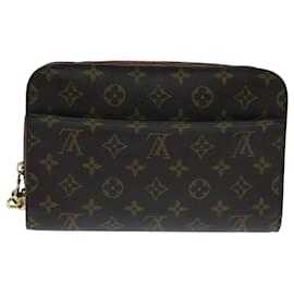 Louis Vuitton-LOUIS VUITTON Monogram Orsay Clutch Bag M51790 LV Auth 94177-Monogram