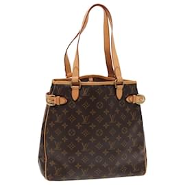 Louis Vuitton-LOUIS VUITTON Monogram Batignolles Vertical Tote Bag M51153 LV Auth 94825A-Monogram